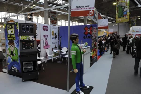 borne photo salon professionnel - Canal plus & Warner bros